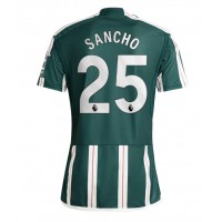 Manchester United Jadon Sancho #25 Auswärtstrikot 2023-24 Kurzarm